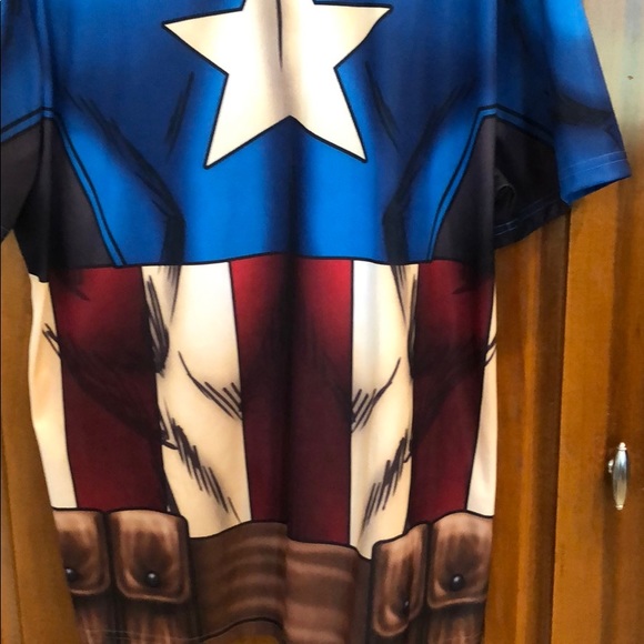 🇱🇷Awesome Captain America Shirt🇱🇷 - Picture 7 of 7